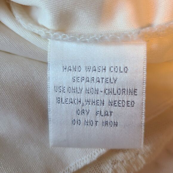 Worthington Womans 1X Lined Lace Tank Cami 1X Cream Coquette Angelic Bohemian - Picture 9 of 11